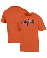 Champion Men's Orange Syracuse Arched Logo T-Shirt