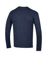 Champion Men's Navy Michigan Wolverines Arch Over Logo Long Sleeve T-Shirt