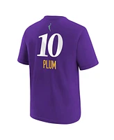 Nike Big Boys and Girls Kelsey Plum Purple Los Angeles Sparks Explorer Edition Name Number T-Shirt