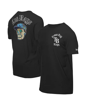 New Era Men's Black Tampa Bay Rays Sugar Skulls T-Shirt
