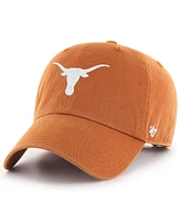 '47 Brand Men's Texas Orange Texas Longhorns 2025 Ncaa Women's Basketball Tournament March Madness Final Four Clean Up Adjustable Hat