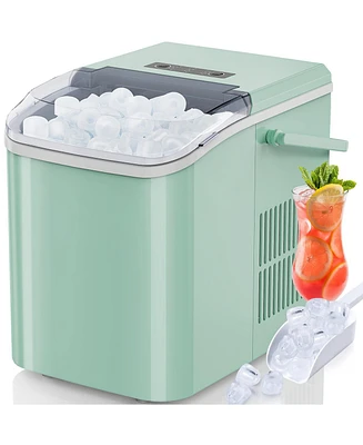 Casainc Compact Ice Maker, Portable Home Use Maker, 26 lbs Daily Output, Smart Features