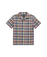 Polo Ralph Lauren Big Boys Plaid Camp Shirt