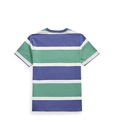 Polo Ralph Lauren Big Boys Bear Striped Jersey T-Shirt