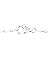 Pre-Owned Cartier Love Interlocking Pave Necklace 18K White Gold and Diamonds