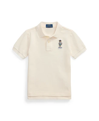 Polo Ralph Lauren Toddler and Little Boys Bear Mesh Shirt