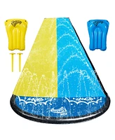 Wham-o Slip N Slide Double Wave Rider 18ft with Boogie, for Kids 5-12 Years Summer Toys Easy Setup