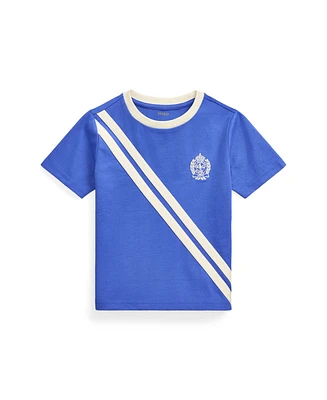 Polo Ralph Lauren Toddler and Little Boys Crest Jersey T-Shirt