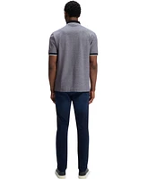 Boss by Hugo Men's Oxford-Cotton-Pique Polo Shirt