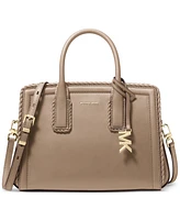 Michael Kors Laila Small Leather Satchel