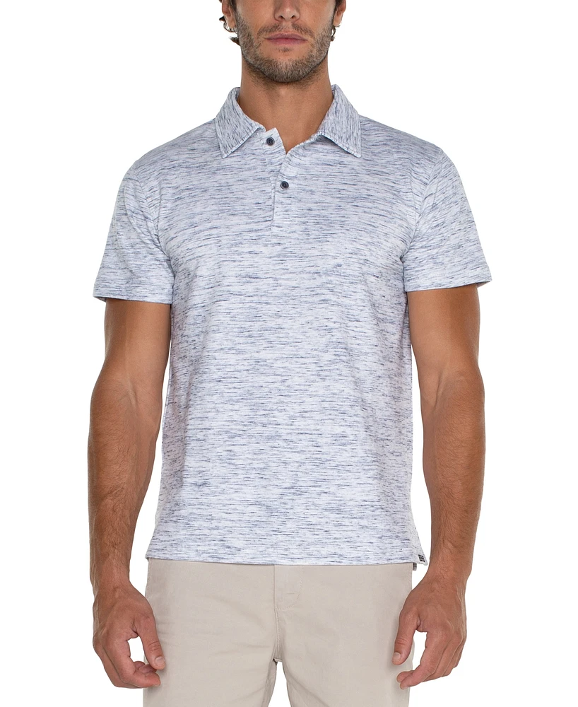 Liverpool Los Angeles Men's Textured Polo Shirt