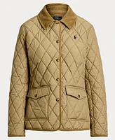 Polo Ralph Lauren Women's Corduroy-Trim Quilted Barn Jacket