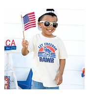 Sweet Wink Baby Boys Let Freedom Rawr Short Sleeve T-Shirt