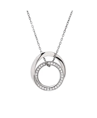 Pre-Owned Cartier Etincelle de Cartier Pendant Necklace 18K White Gold with Diamonds