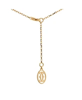 Pre-Owned Cartier D'Amour Pendant Necklace 18K Gold Diamond