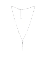 Pre-Owned Bvlgari B.Zero1 3 Charm Necklace 18K White Gold with Diamonds