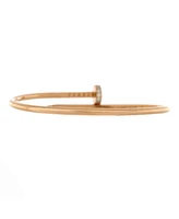Pre-Owned Cartier Small Juste un Clou Bracelet 18K Rose Gold with Diamonds