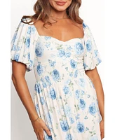 Petal and Pup Women's Devon Maxi Short Sleeve Dress