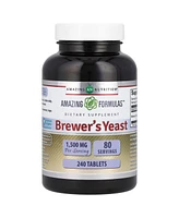 Amazing Nutrition Brewers Yeast Tablets - 7.5 Grain Capsule 500mg 240 Tablets