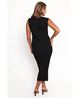Petal and Pup Women's Richelle Ribbed Knit Skirt Set