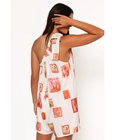 Petal and Pup Women's Mellie One Shoulder Romper
