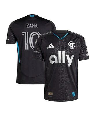 Adidas Men's Wilfried Zaha Black Charlotte Fc 2025 Fortress Kit Authentic Player Jersey