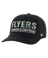 '47 Brand Men's Black Philadelphia Flyers Oht Military Appreciation Homeland Honor and Defend Hitch Adjustable Hat