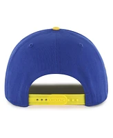 '47 Brand Men's Royal/Gold Golden State Warriors Dropshadow Rope Hitch Adjustable Hat