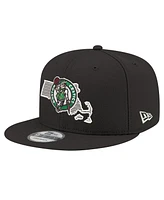 New Era Men's Black Boston Celtics State Pride 9FIFTY Snapback Hat
