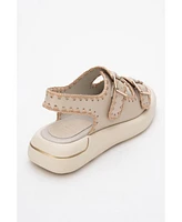 Douro Braided Rope Strap Leather Sandal (Women)