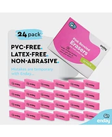 Erasers Pencil Block, Hi Polymer Large Pink Soft Eraser, Rubber and Non – Abrasive Eraser, Erasers School Supplies for Kids and Artists, Best E