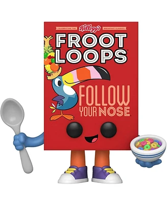 Kelloggs Funko Pop Vinyl Figure | Froot Loops Cereal Box
