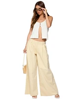 Edikted Women's Mikinley Split Front Knit Tank Top