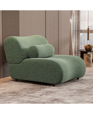Luxury Modular Chenille Sofa: Configurable L-Shaped Sectional