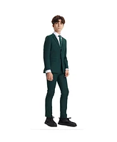 Stacy Adams Little Boys Green 5 Pc Suits