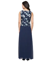 Alex Evenings Petite Stretch Tulle Jacket Dress