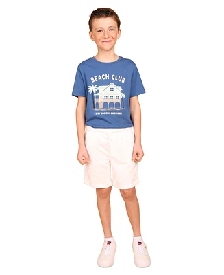 B By Brooks Brothers Big Boys Fleece Shorts