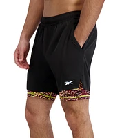 Reebok Men's Athlete Hype Lined Shorts