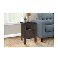 Nightstand with Cabinet Storage for Bedroom Organization and Bedside Use
