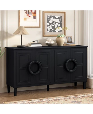 French-Inspired 4-Door Sideboard