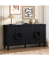 French-Inspired 4-Door Sideboard