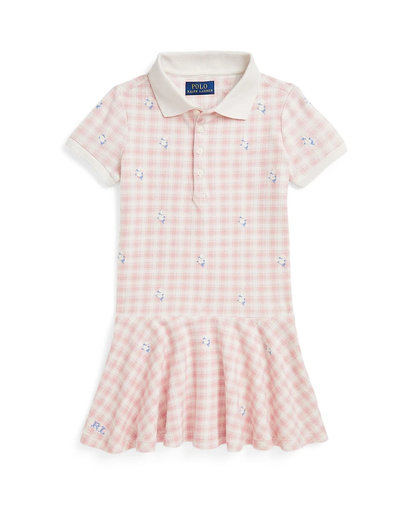 Polo Ralph Lauren Toddler and Little Girls Short Sleeve Dress