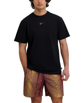 Reebok Men's Athlete Hype Logo Graphic Cotton T-Shirt