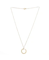 Pre-Owned Cartier Juste un Clou Pendant Necklace 18K Gold with Diamonds