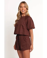 Petal and Pup Women's Chelsey Linen Set