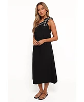 Petal and Pup Women's Brynlee One Shoulder Midi Dress