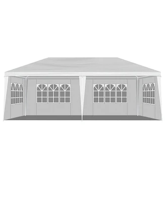 10x20FT Wedding Tent with Sidewalls - Outdoor Party