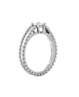 Pre-Owned Van Cleef & Arpels 0.32CT Estelle Solitaire Ring Platinum with Rbc Diamond G/VVS1