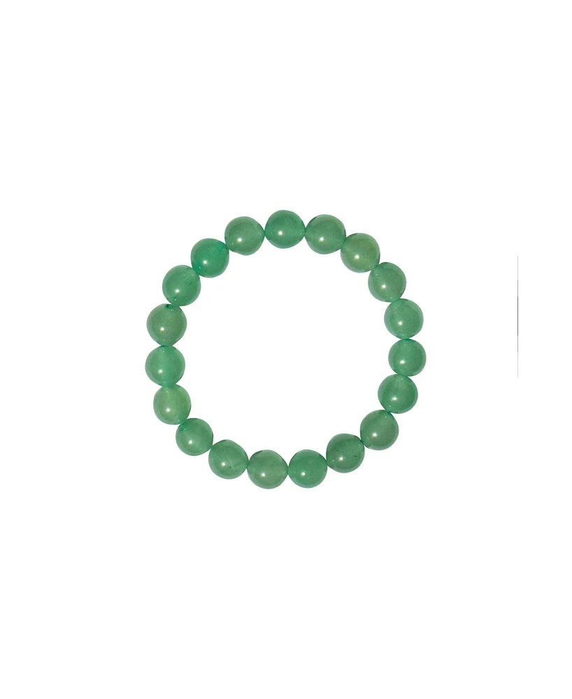 Manifest Collection | Luck — Green Crystal Beaded Bracelet