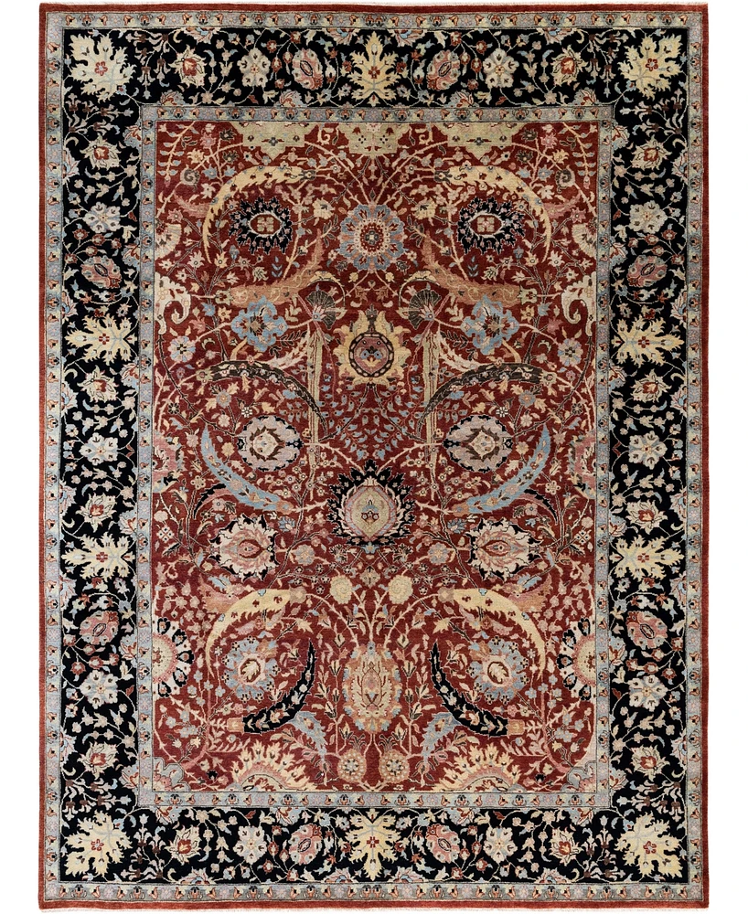 Adorn Hand Woven Rugs Indo Oushak M8017 8'10"x12'3" Area Rug